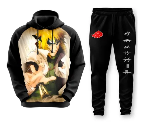 Blusa Quarto Hokage Minato Full 3d