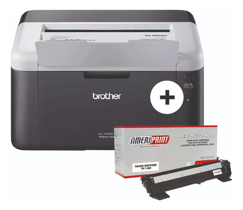 Impresora Brother Laser Hl 1212 + Toner Ameriprint 1060