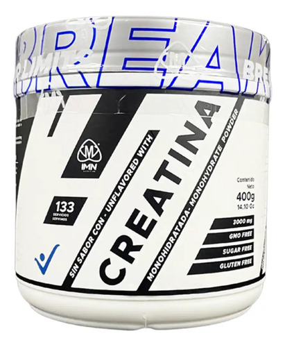 Creatina Monohidratada 400gr 