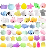 Comprar 10 Squishy Mochi Animals Antiestres Random Souvenir 3cm 