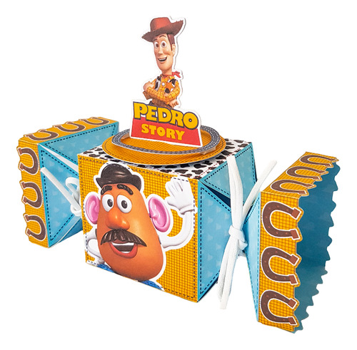 X10 Cajitas Golosineras Personalizadas Toy Story Caramelo V2