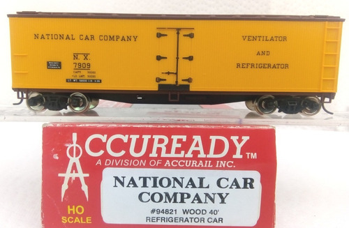 Accu Ready   Caja 40'    National Car     Ho    Escala   471