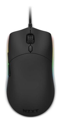 Imagen 4 de 5 de Mouse Gamer Nzxt Lift Black Rgb Ambidiestro