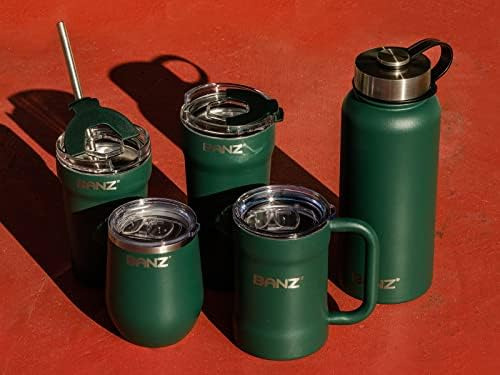 Banz Vaso De Vino De Viaje Aislado De Doble Pared - Acero In