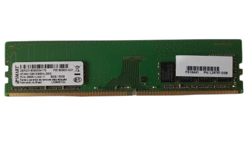Memória RAM color verde escuro  8GB 1 Smart SF4641G8CK8I8HLSBG