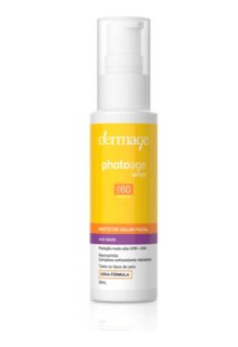 Protetor Solar Facial Photoage Antiox Fps 60 Dermage 50ml