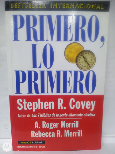 Libro Primero Lo Primero