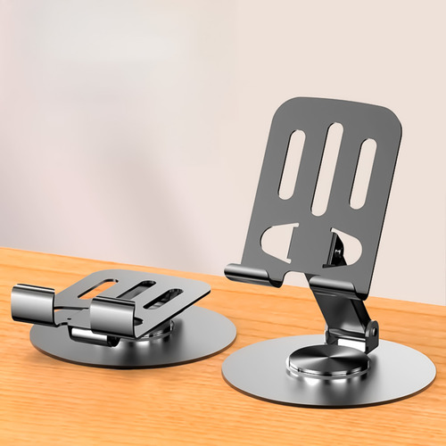 Igad Soporte Plegable Ajustable Portátil 360° Para Celulares Y Tablet De 6 A 8 Pulgadas Compatible Con, iPhone, Samsung, Xiaomi, Kindle Y Más