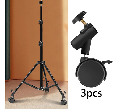 3pcs Ruedas De Soporte De Luz De Servicio Pesado Con 19 Mm