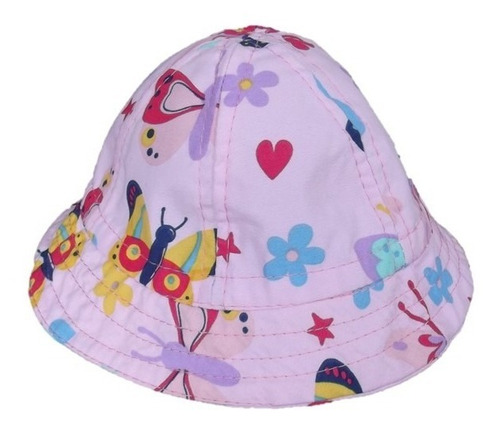 Imagen 1 de 2 de Gorro De Sol Para Bebes Playero Infantil Niñas Sombrero