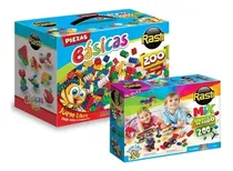 Comprar Combo Kit Rasti Basico 200 Piezas + Rasti Mix 200 Piezas 