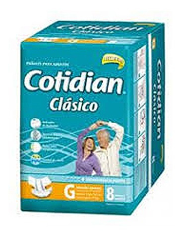 Pañal Adulto Cotidian Clásico 1x8ud / Superstore