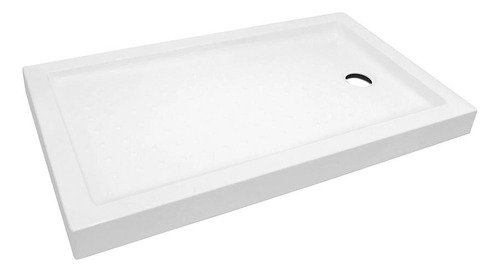 Receptáculo De Ducha Full Kit 140 X 70 X 14 Cm Color Blanco