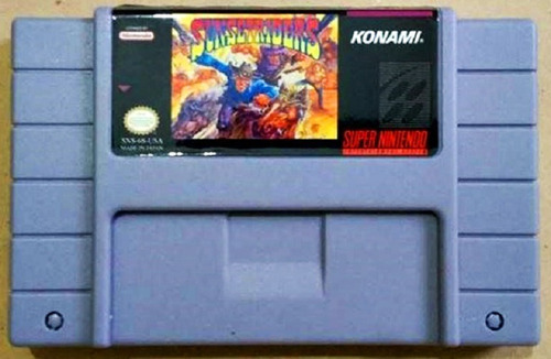 Jogo Sunset Riders Super Nintendo Snes Cartucho Fita Retrô