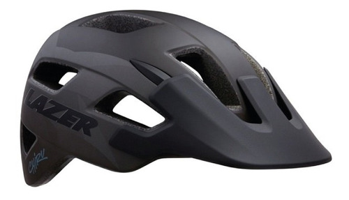 Capacete Lazer Mtb Chiru T/m 55-59 Preto/cinza Fosco Enduro