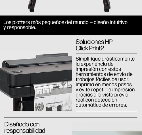 Plotter Hp Designjet T650 36 pulgadas