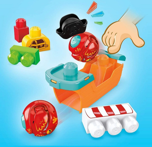 Mega Bloks Barco Pirata 11 Piezas Fisher Price