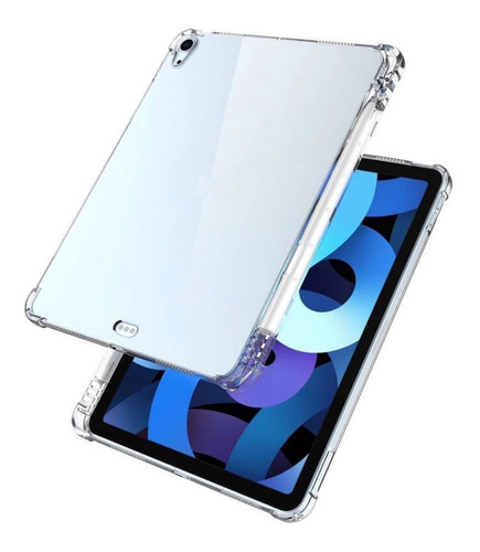 Case Transparent Para iPad Air4/5 10.9 Pul Con Ranura Pencil