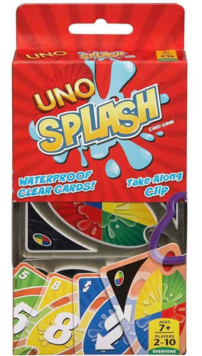 Uno Splash, Juego De Cartas, Basic Pack