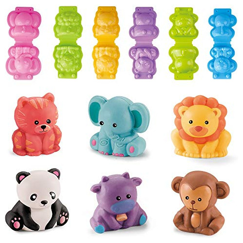 Color Dough Toys Jungle Carnival Color Dough Set Herram...