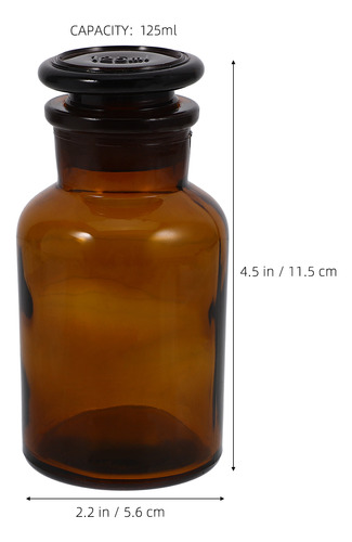Botella De Vidrio De Borosilicato De Laboratorio, Almacenami