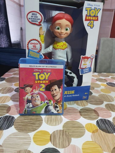 Muñeca Disney Toy Story Vaquerita Jessie 15 Frases  +dvd Ts2