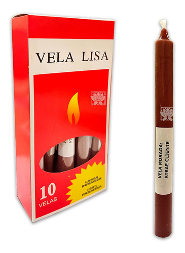 Imagen 1 de 2 de Vela Lisa Y Esotéricas Vela Café /ambienteyaromas