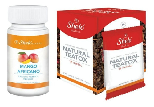 Mango Africano + Natural Teatox Shelo
