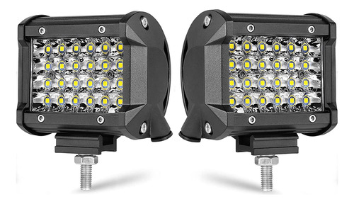 Muvkqc 72w Led Pods,2pcs 4inch Led Cube Spot Beam Led Tracto