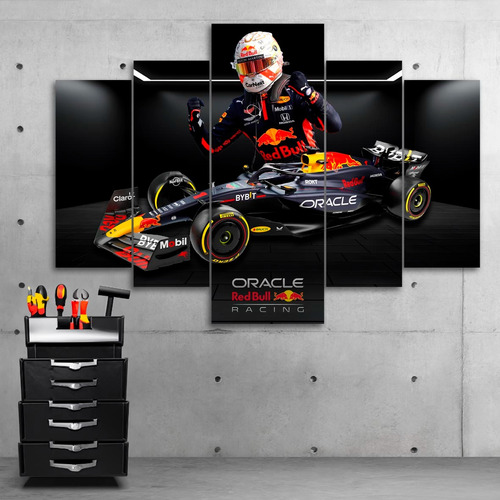 Cuadros Formula 1 F1 2024 Max Verstappen (110x80 Cm)