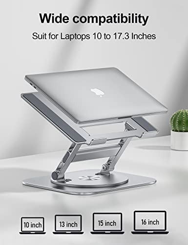 Soporte Para Laptop Mchose Para Escritorio, Base Giratoria