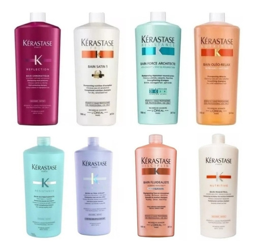 Oferta!! Shampoo Kerastase Litro (refil) Varios