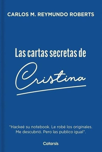 Libro Las Cartas Secretas De Cristina - Catarsis