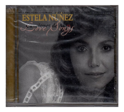 Cd Canciones De Amor Estela Nuñez