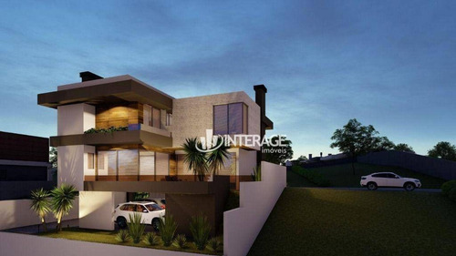 Imagem 11 de 28 de Casa Com 4 Dormitórios À Venda, 307 M² Por R$ 3.682.758,00 - Santa Felicidade - Curitiba/pr - Ca0527