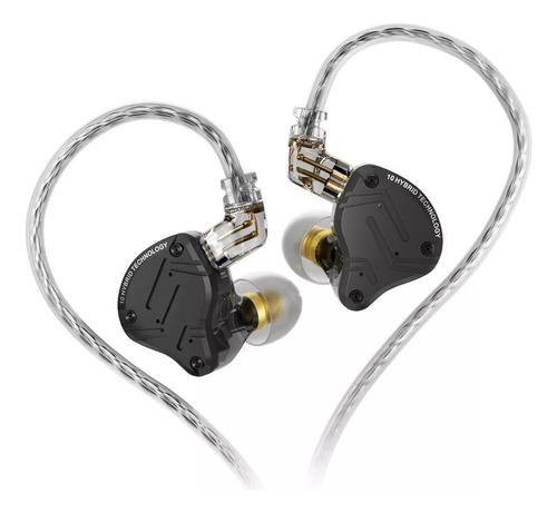 Audífonos Kz Zs10 Pro X Sin Micrófono Monitores In Ear Hifi