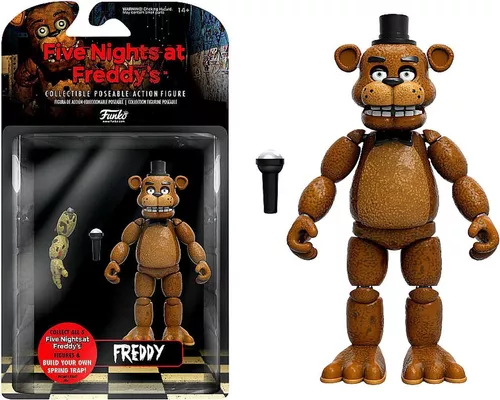 Boneco Freddy Figure 12,5cm - Five Nights At Freddy's - Fnaf