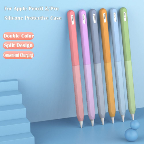Nuevo Funda De Silicona For Lápiz Óptico Apple Pencil 2/pro