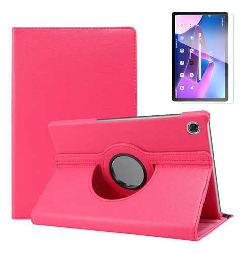 Mica + Funda Para Lenovo Xiaoxin Pad 2022 10.6 Giratoria