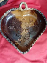 Comprar Charola De Barro Corazón Arte Antigüedades Artesanías Puebla