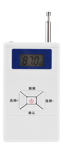 Mini Transmisor Fm Inalámbrico Portátil De 70 Mhz ~ 108 Mhz