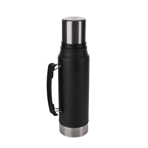 Termo Pampero Origen 1 Litro - Acero Inoxidable Color Negro