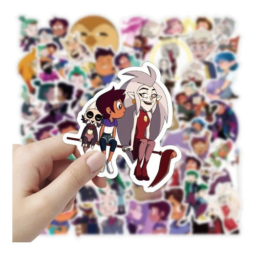Imagen 2 de 4 de The Owl House - Set De 50 Stickers / Calcomanias / Pegatinas