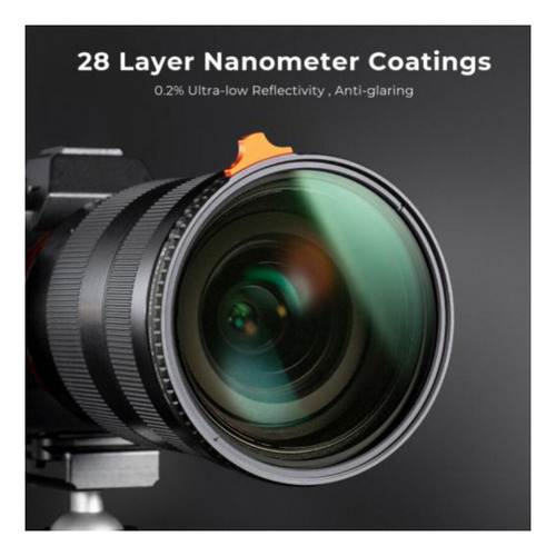 Filtro Variable K&f Concept Nd2-400 62mm Nano Series