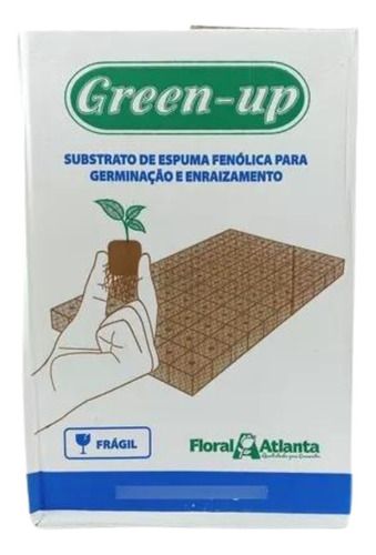 Caja Espuma Fenolica - Hidroponia - Kit Green Up Germinacion