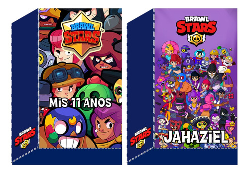 10 Bolsitas Golosineras Cierra Bolsa Brawl Stars Videojuegos