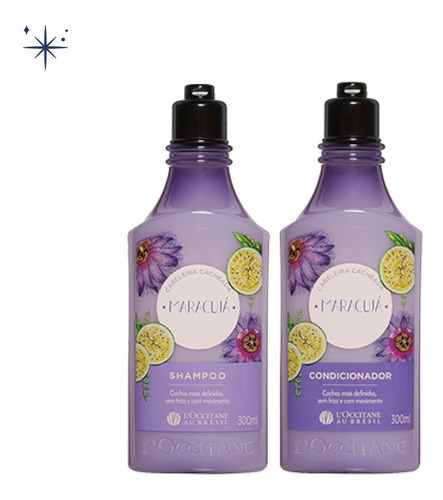 Kit Shampoo E Condicionador Para Cabelos Cacheados 300ml