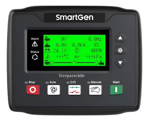 Modulo Controlador Lcd Para Generador Hgm4020n Automatico