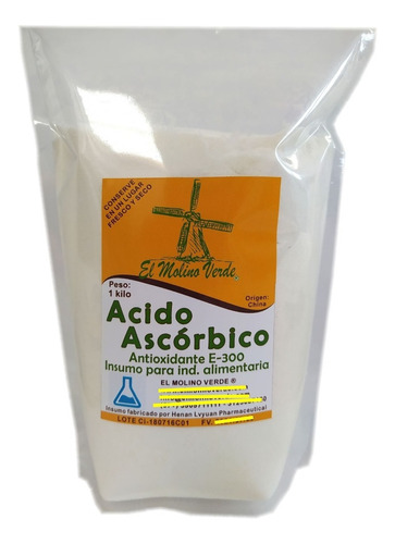 Acido Ascorbico X 1 Kg - Kg A $38200