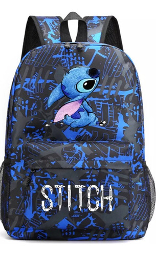 Mochila De Tres Piezas De Lilo Y Stitch Bolsa De Estudiante Color Estilo 1